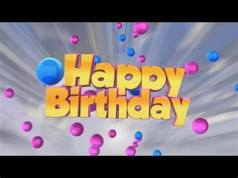 happy birthday   youtube