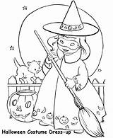 Witch Coloring Pages Printable Kids sketch template