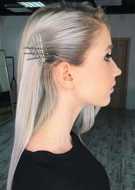 Eye Catching Exposed Bobby Pins Hairstyles That You Have
