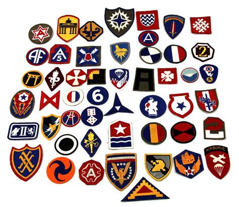 collection   wwii patches  airborne