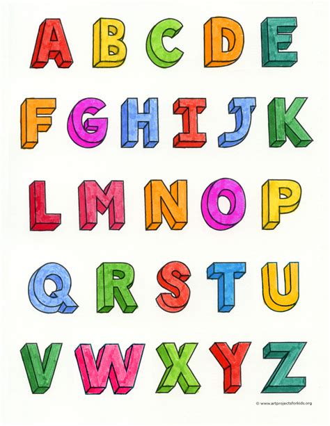 draw  letters tutorial video   letters coloring page