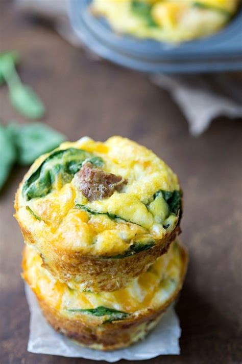 sausage egg muffins recipe healthy breakfast    easy