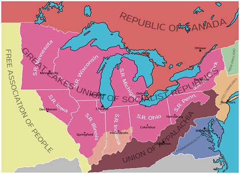 political map  great lakes map  world