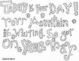 Choose Board Coloring Pages Quotes Seuss Dr sketch template