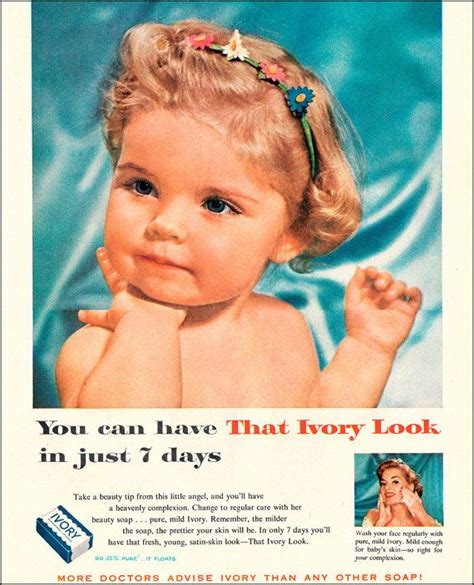 vintage ad ivory soap baby girl  ivory  images baby ads vintage ads vintage