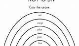 Roy Biv Coloring sketch template