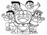 Coloring Doraemon Pages Popular sketch template