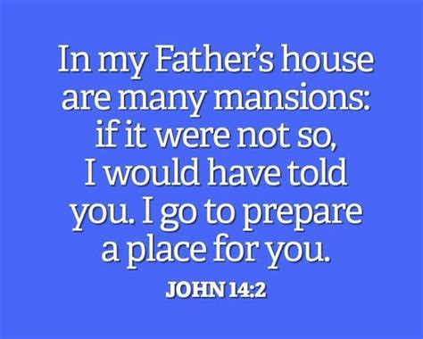 In My Fathers House Are Many Mansions My Father S House