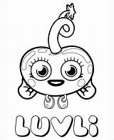 Colouring Pages Moshi Printable Monsters Coloring sketch template