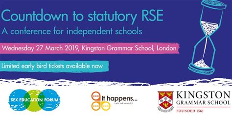 conference countdown to statutory rse independent schools