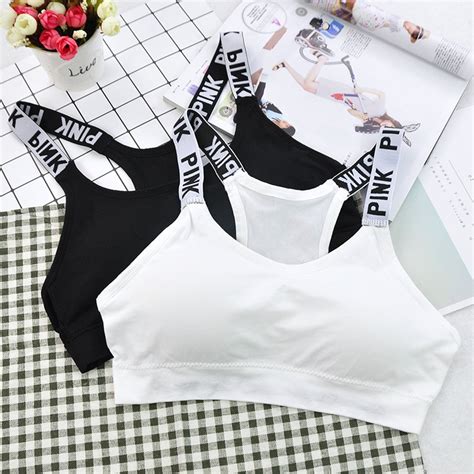 Sexy Crop Top Cropped Padded Bra Tank Tops Fitness Stretch