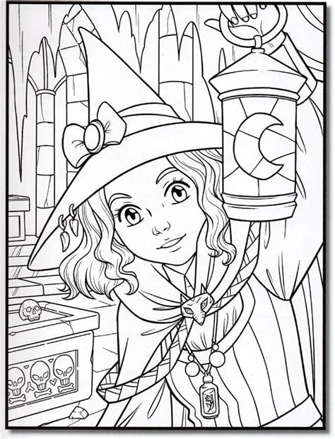 witch coloring halloweencoloringpages witch coloring disney halloween