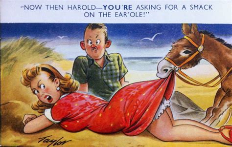 bamforth seaside comic series postcard no 2116 funny