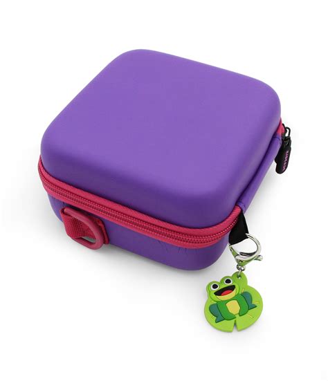 kidcase purple kids toy carrying case  kano star wars  force  disney frozen  coding kit