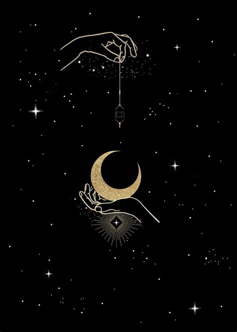 moon  stars wallpaper aesthetic