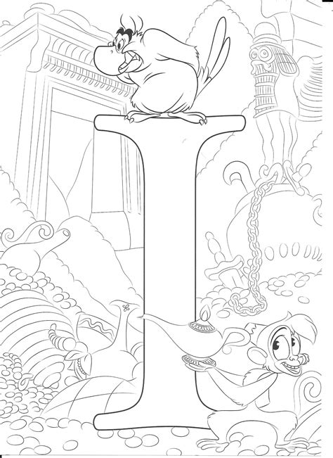 coloring page disney coloring pages disney alphabet abc coloring pages