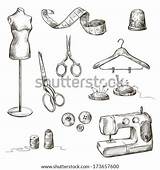 Coloring Mannequin Templates Template Pages Female Sewing Accessories sketch template