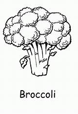 Coloring Vegetables Pages Vegetable Broccoli Kids Clipart Color Printable Food Print Printabel Fruits Book Nature Coloringpages101 Sheets Gif Brocolli Library sketch template