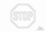 Stoppschild Ausmalbild Malvorlagen Stopschild Ausmalbilder Herunterladen sketch template