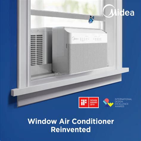 midea  window air conditioner reinvented gadgetany