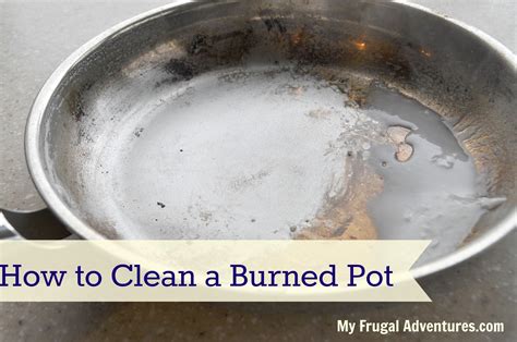clean  burned pot diy food recipes cleaning cleaners homemade