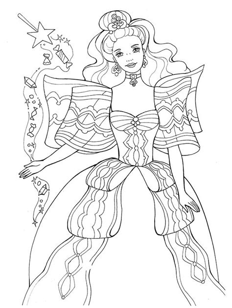 pin  marina  barbie coloring book barbie coloring pages barbie