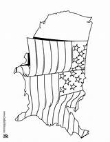 Coloring Pages Flag American States United July 4th Drawing Print Soldier Happy Color Vector Tattered Getcolorings Online Preschool Getdrawings Girl sketch template