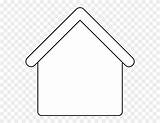 House Outline Coloring Cartoon Gingerbread Pages Template Clipart Pinclipart sketch template