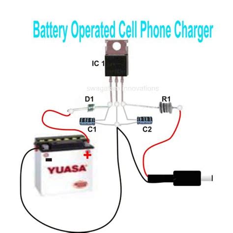 dc cell phone charger circuits explained homemade circuit projects