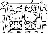 Kitty Hello Coloring Pages Valentine Cute Girls Kids Cartoon Large Print Pdf Drawing Play Printout Draw Schooling Library Clipart Getdrawings sketch template