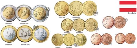 euro austria coins images    austrian euro coins