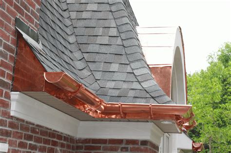 copper gutters cost    choose specialty design