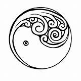 Yin Maori Findtattoodesign Koru sketch template
