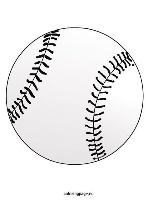 baseball ball coloring page sports coloring pages coloring pages