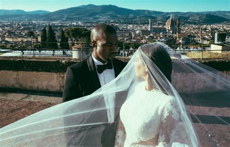 Kim Kardashian West Shares Wedding Photos On Her Five Year