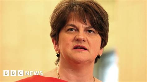 Arlene Foster Urges Pm To Replace Unworkable Ni Brexit Deal Bbc News