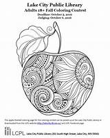 Coloring Contest Adult Library Lib Lakecity Mn Posted sketch template