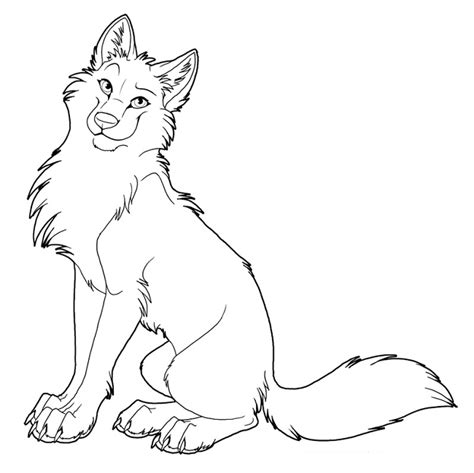 realistic wolf coloring pages animals drawing images cute easy animal