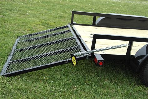 utility trailers spring assist  utility trailer tail gate utility trailers gorilla lift