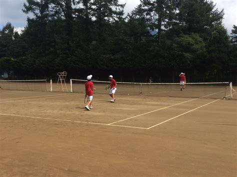 中学夏合宿最終日 鎌倉学園硬式テニス部