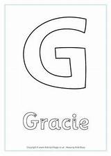 Gracie Glyphs Symbols Letters Tracing sketch template