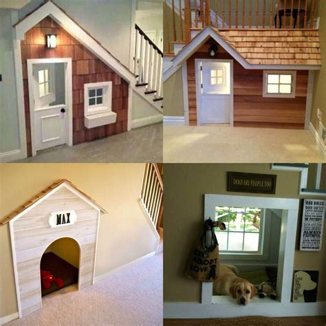dog house  staircase doghouseunderstaircase luxury dog house  stairs dog house
