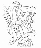 Tinkerbell Coloring Printable Pages Colouring Template Templates sketch template