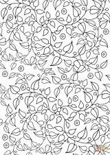 Coloring Pattern Floral Pages Printable Mandala Categories sketch template