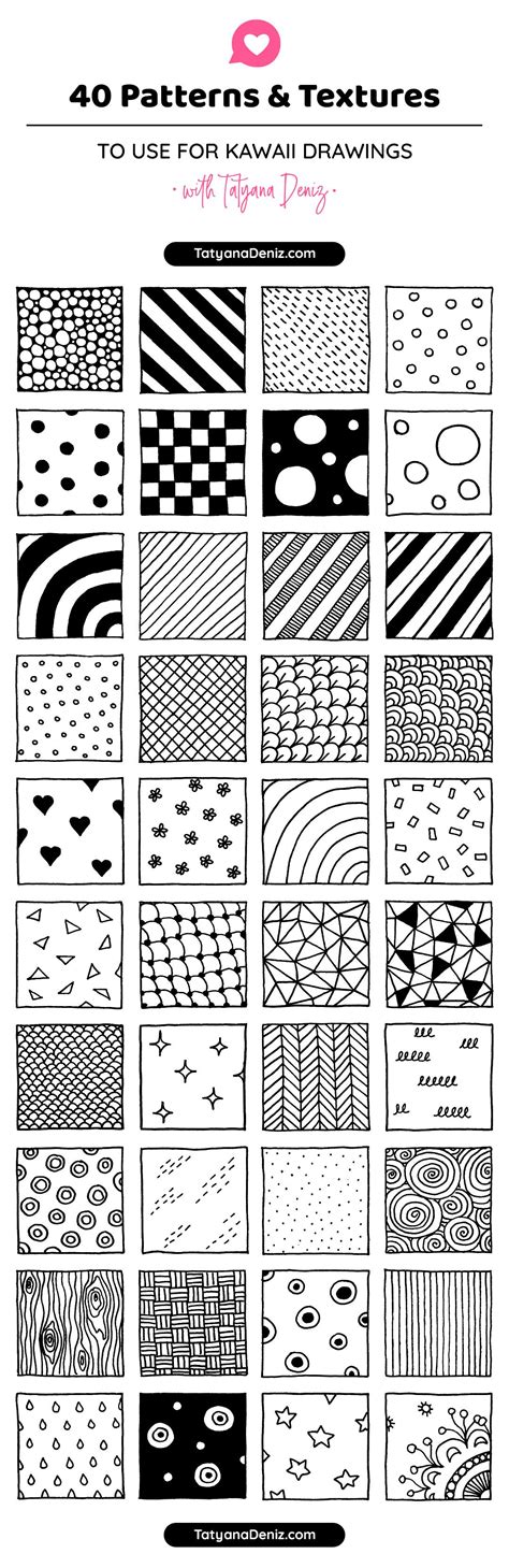 draw   patterns  textures art drawings simple