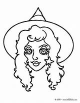 Coloring Face Witch Pages Faces Getdrawings Ghost Drawing Color Getcolorings sketch template