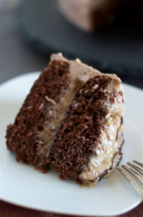 german chocolate cake recipe delights  culinaria