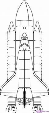 Shuttle Spatiale Navette Statek Kosmiczny Kleurplaat Transbordador Espacial Coloriages Transport Espaciales Spaceship Kolorowanki Colorear Maan Raket Cohete Maternelle Thème Spacecraft sketch template