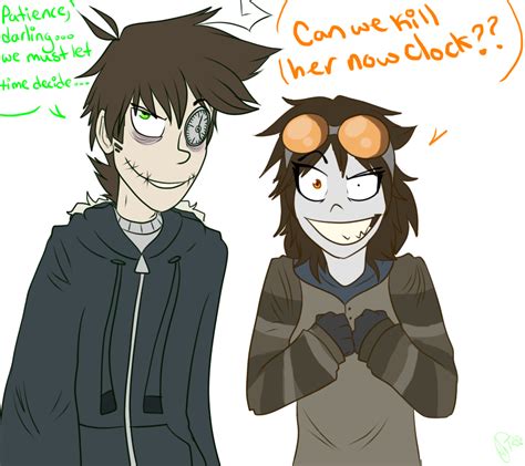 Genderbent Clocky And Toby And I M There Like Woah There Take It