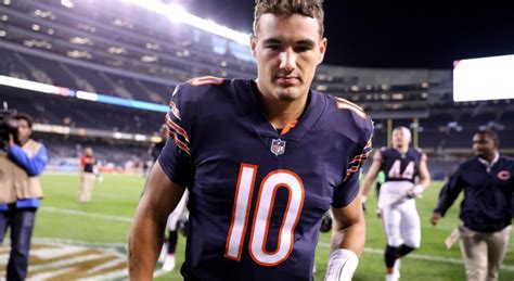 mitch trubisky expected   bears starter  sources